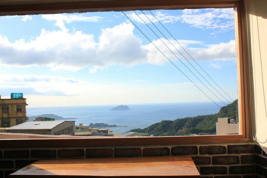 九份山海灣民宿 I 近老街 L 海景檜木房 Exterior photo